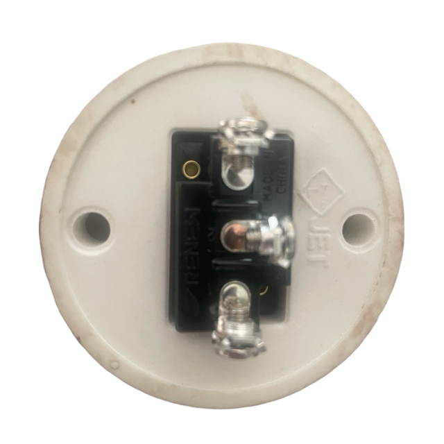 Grey Porcelain Dolly Light Switch