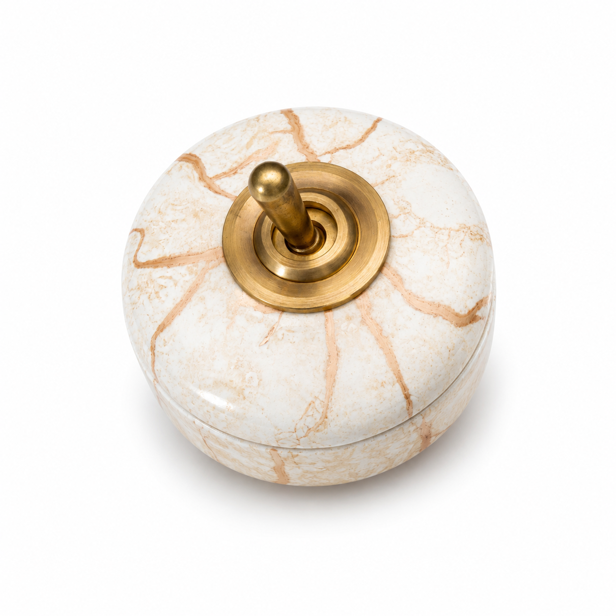 Marble Porcelain Dolly Light Switch