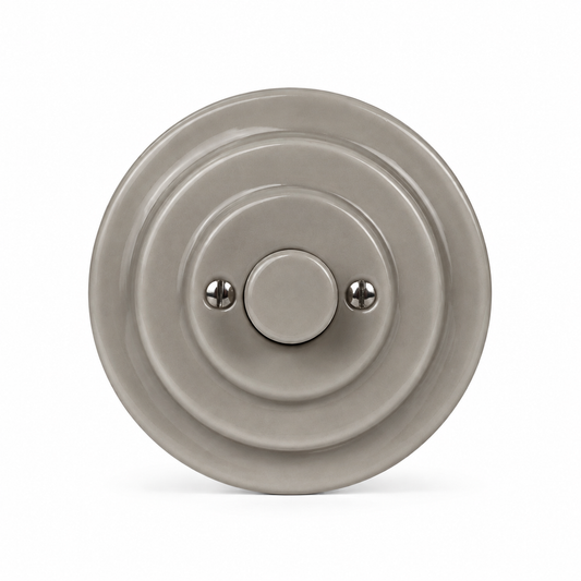 Miami Grey Porcelain Dimmer Light Switch