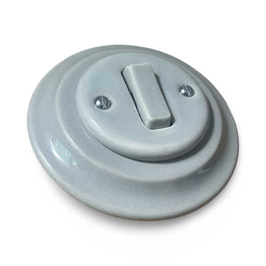 grey ceramic light switch 2 way
